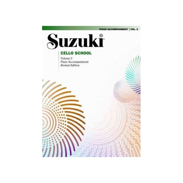 Suzuki Cello Piano Accompaniment Volume 3