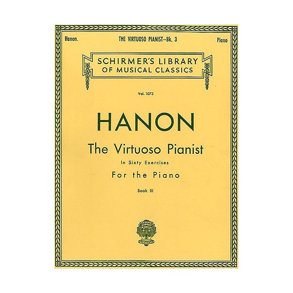 Hanon The Virtuoso Pianist In 60 Exercises For Piano Book 3