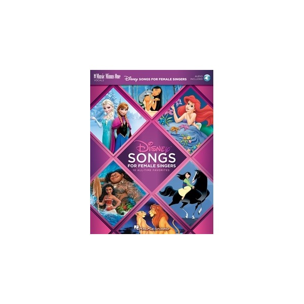 Disney Songs for Female Singers- Audio Included