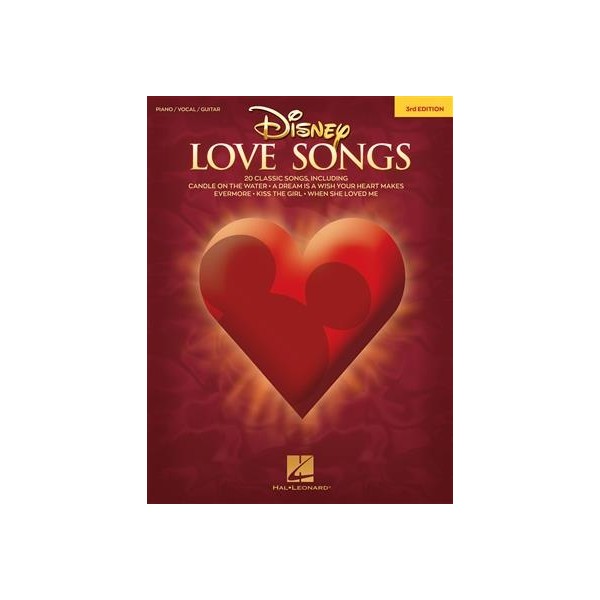 Disney Love Songs - 3rd Edition- PVG