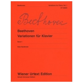 Beethoven Variations Vol 1 Ratz Seidlhofer Piano