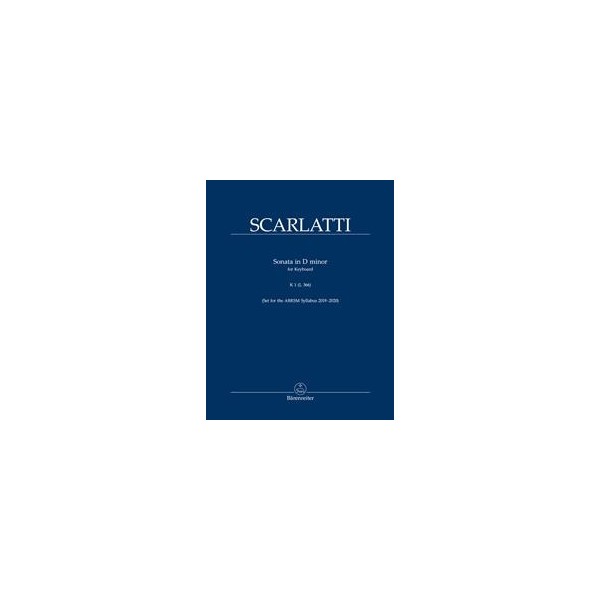 Scarlatti Sonata in D Minor for Keyboard