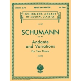 Schumann Andante & Variations Op46 for Two Pianos