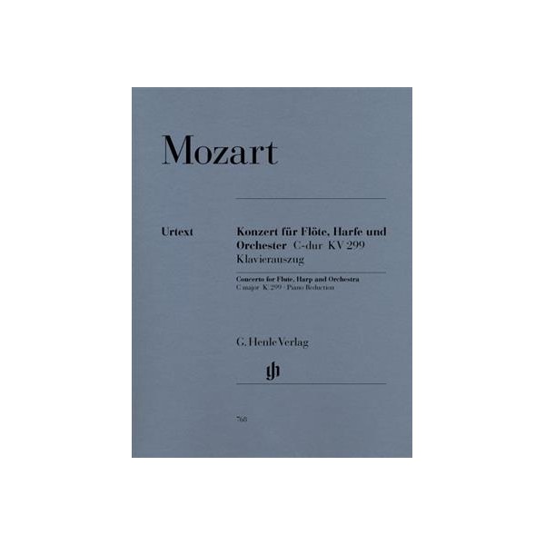 Mozart : Concerto For Flute, Harp And Orchestra C Major K. 299