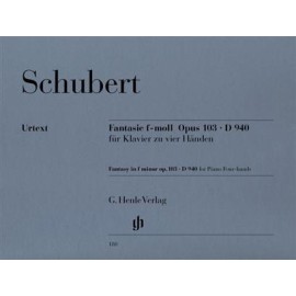 Schubert : Fantasie F-Moll Fur Klavier Zu Vier Handen D.940