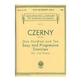 Czerny : 110 Easy & Progressive Exercises Op. 453