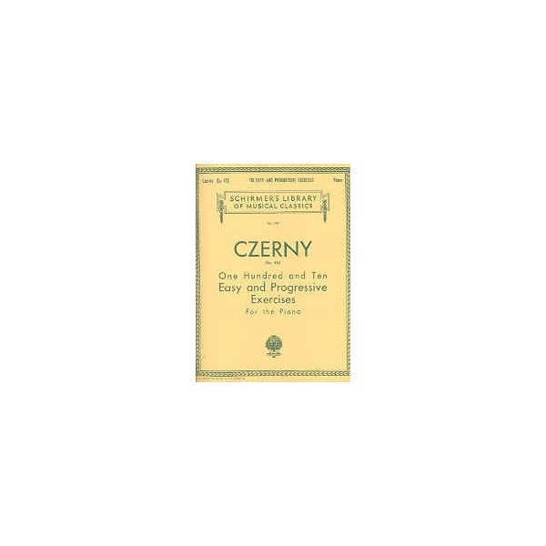 Czerny : 110 Easy & Progressive Exercises Op. 453