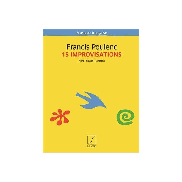 Francis Poulenc : 15 Improvisations For Piano