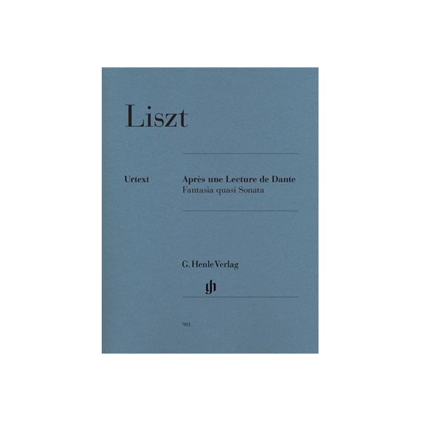 Liszt - Après Une Lecture De Dante - Fantasia Quasi Sonata