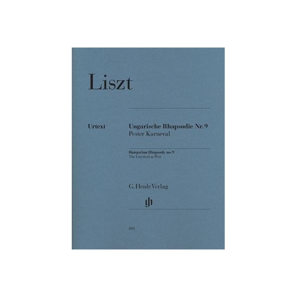 Liszt : Hungarian Rhapsody No.9 - The Carnival At Pest