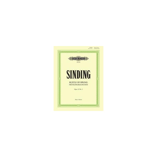 Sinding : Rustle Of Spring Piano