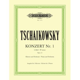 Tschaikowsky : Piano Concerto No. 1 in B flat minor Op. 23 (Edition for 2 Pianos)