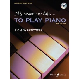 It's Never Too Late To Play Piano (Book & CD)