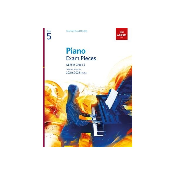 ABRSM Piano Exam Pieces 2021 & 2022 - Grade 5 (Book Only)