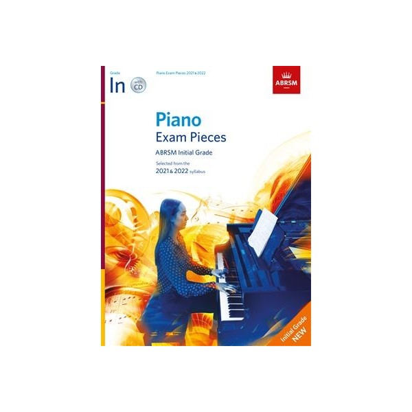 ABRSM Piano Exam Pieces 2021 & 2022 - Initial (Book & CD)