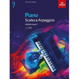 ABRSM Piano Scales & Arpeggios 2021 - Grade 7