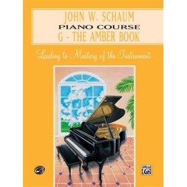 John W. Schaum Piano Course G The Amber Book