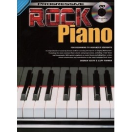 Progressive Rock Piano Book & Cd