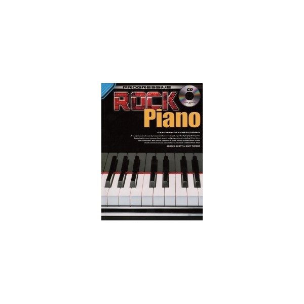 Progressive Rock Piano Book & Cd