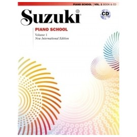 Suzuki Piano School Vol 1 Book + Cd