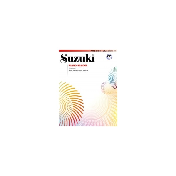 Suzuki Piano School Vol 1 Book + Cd