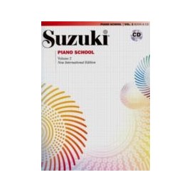 Suzuki Piano School Vol 2 Book + Cd