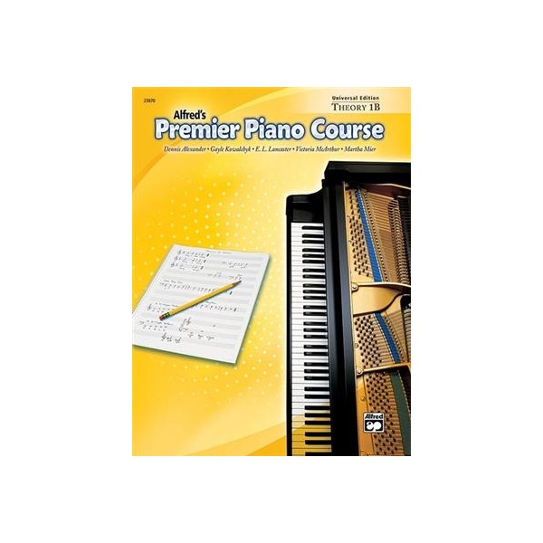 Alfred's Premier Piano Course Theory Bk 1B