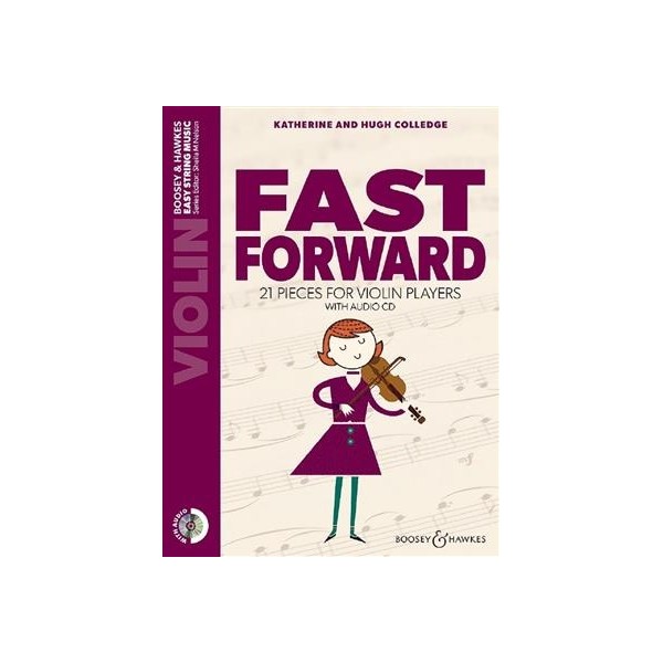 Fast Forward : 21 pieces for violin players