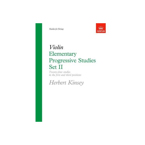 ABRSM Violin Elementary Progressive Studies Set II