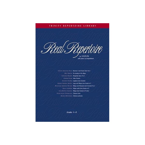 Real Repertoire for Violin