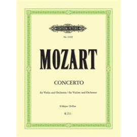 Mozart : Concerto In D For Violin And Piano K211