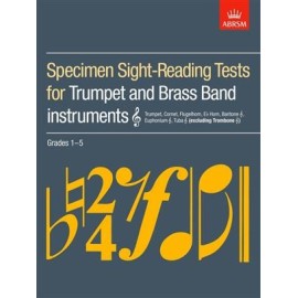 ABRSM Specimen Sight-Reading Tests for Trumpet Grades 1-5