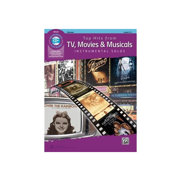 Top Hits from TV, Movies & Musicals for Clarinet