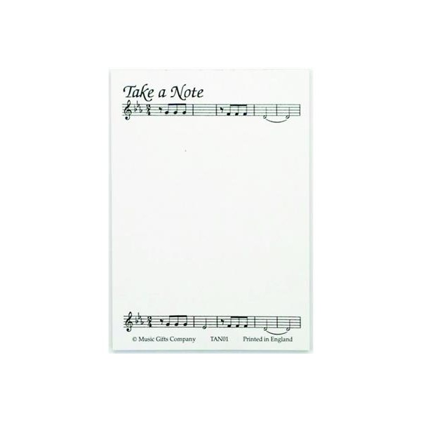 A6 Notepad Take A Note