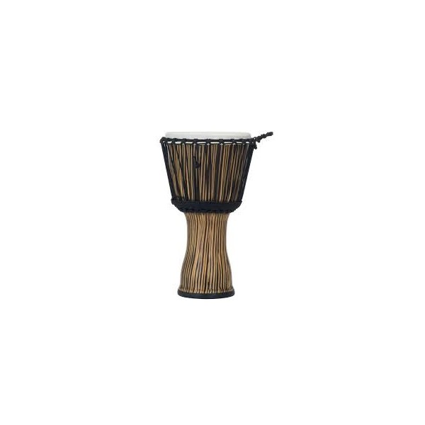 Pearl 10" Rope Tuned Djembe in Zebra Grass