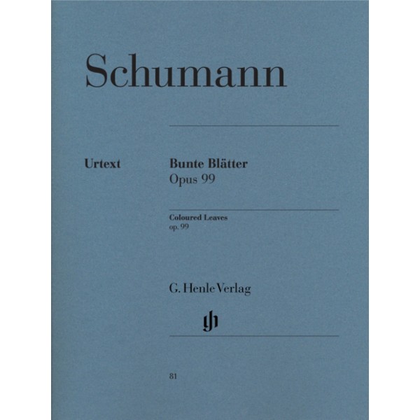 Schumann Bunte Blatter, Op. 99