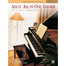 Alfred's Basic Adult All In One Course 1 with CD