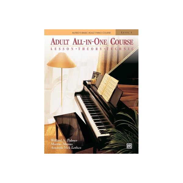 Alfred's Basic Adult All In One Course 1 with CD