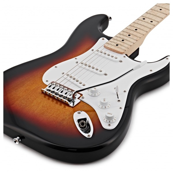 Squier FSR Stratocaster MN Electric Guitar Pack - 3-Tone Sunburst