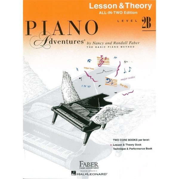 Piano Adventures Lesson & Theory All-In-Two Edition 2B