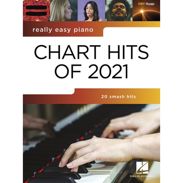 Really Easy Piano:  Chart HIts 2021