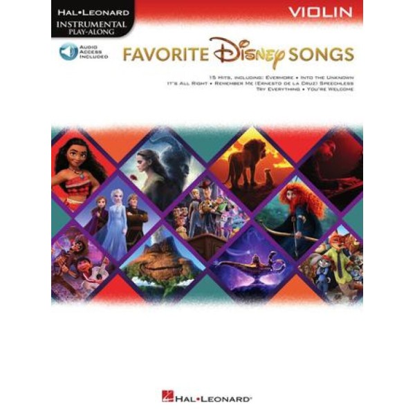 FAVORITE DISNEY SONGS FOR VIOLIN