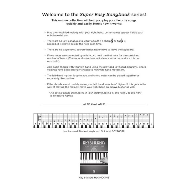 Super Easy Songbook - Beautiful Melodies