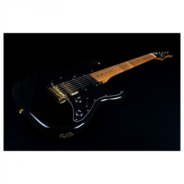 JET JS400 Electric Guitar Black Gold