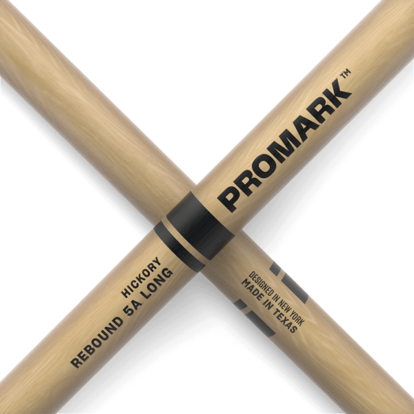 Promark Rebound 5A LONG Lacquered Hickory