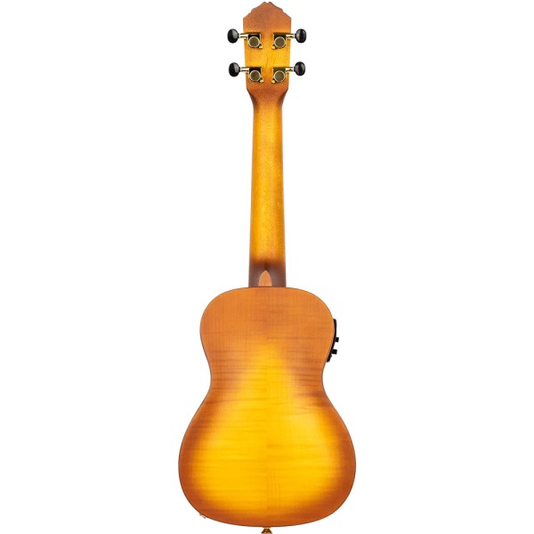 Ortega Concert Ukulele Flamed Maple Honey Sunburst