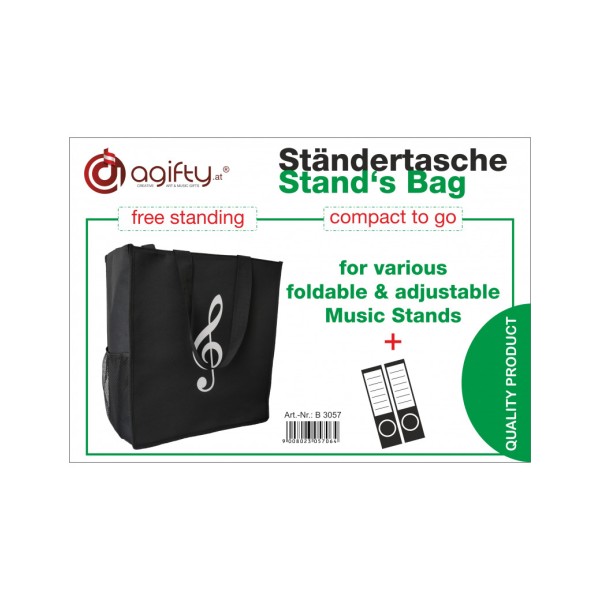 Music Stand Bag ''Compact To Go'' Black