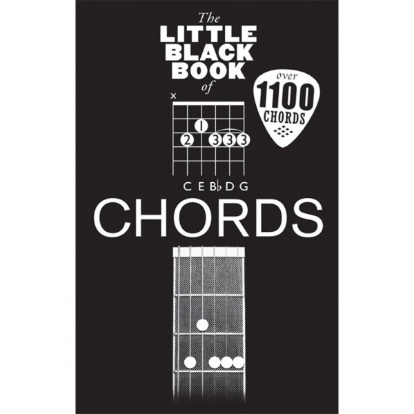 The Little Black Book Of Chords Guitar Savins Music Centre