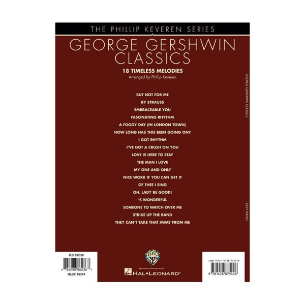 The Phillip Keveren Series: George Gershwin Classics