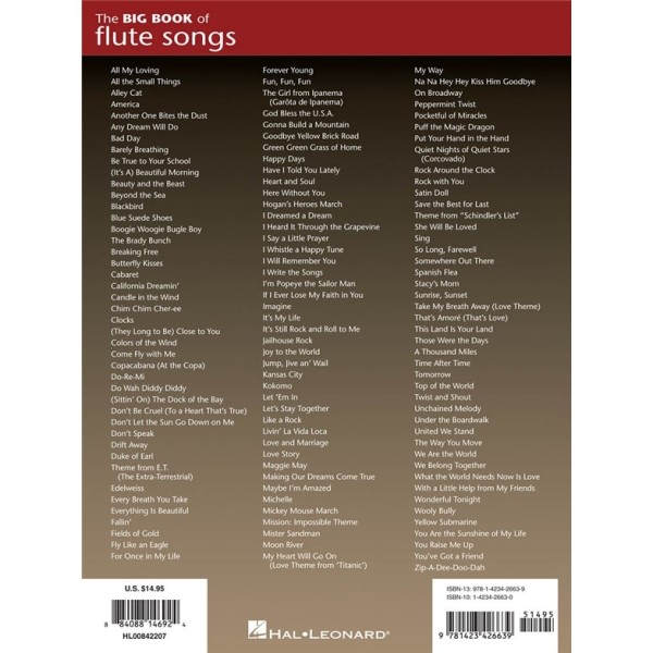 The Big Book of Flute Songs